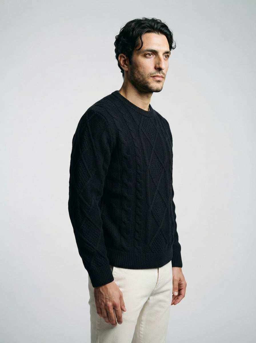 The Aosta Cable Knit