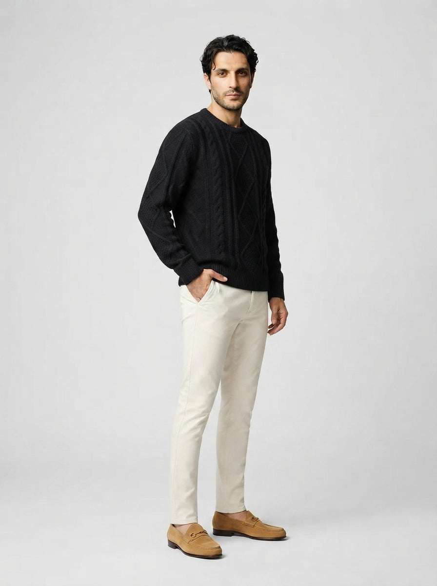 The Aosta Cable Knit