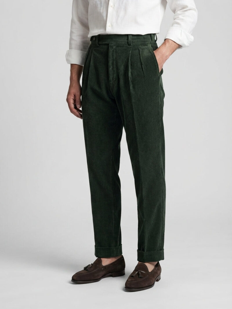 The Asolo Trouser — Green