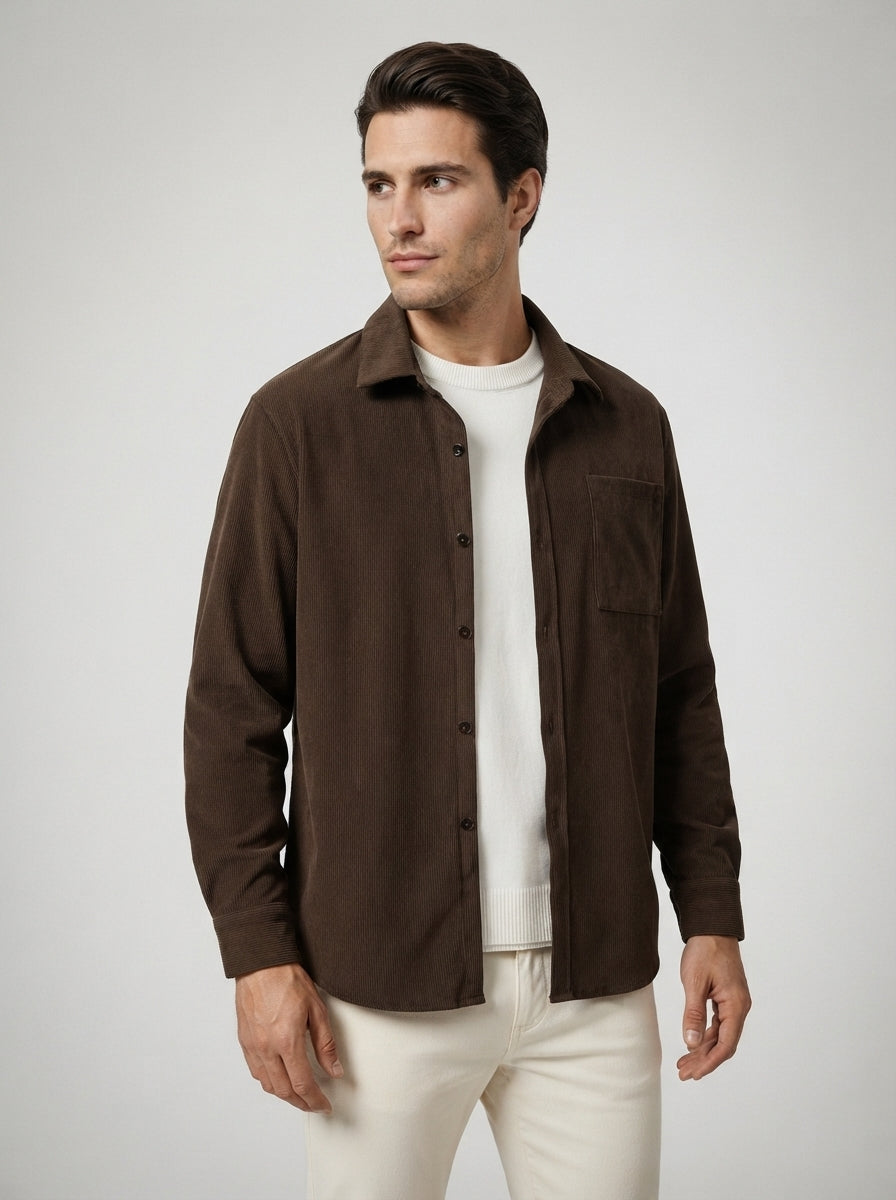 The Assisi Corduroy Overshirt