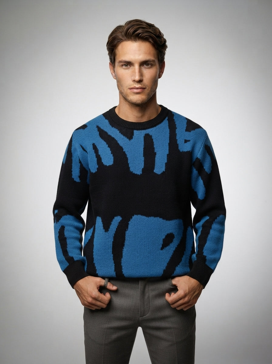 The Ferrara Knit — Royal Blue