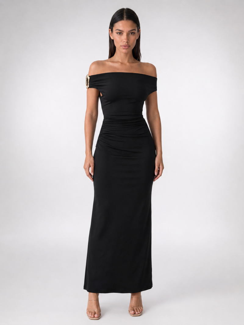 The Gardone Dress — Black