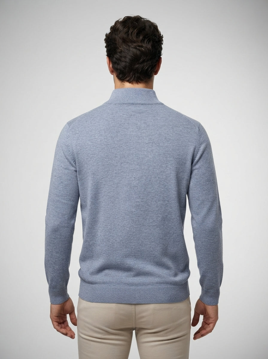 The Merano Zip Neck