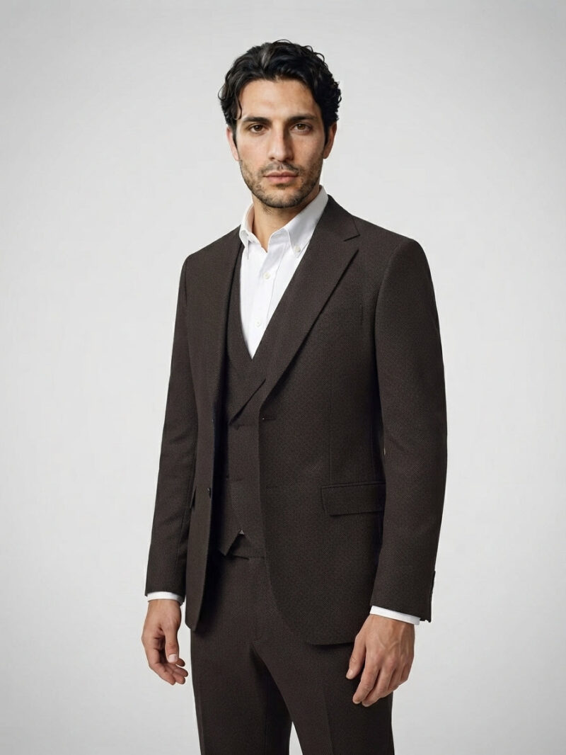 The Modena Three-Piece — Brown