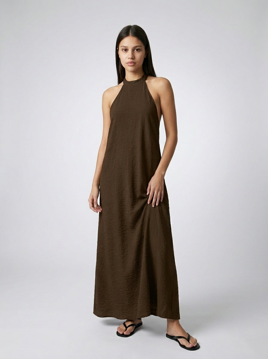 The Nervi Halter Dress