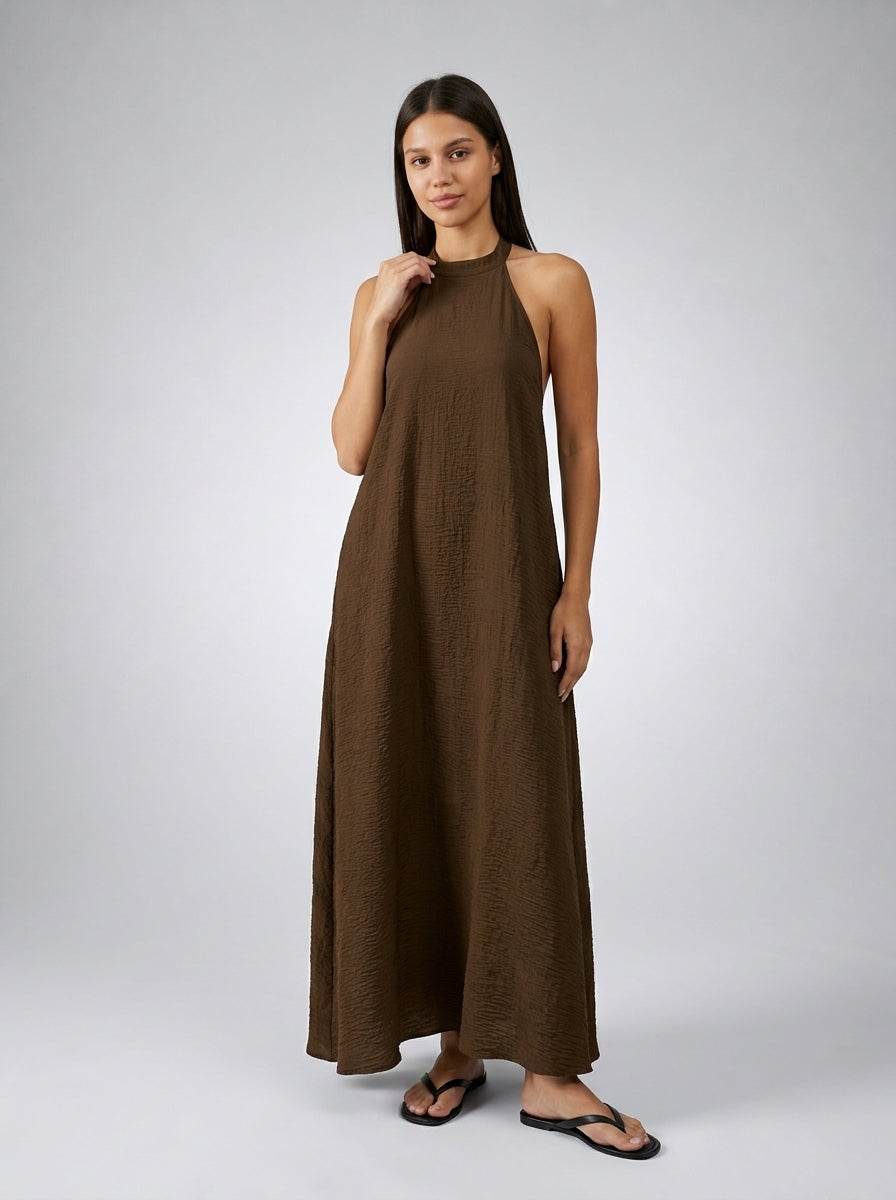 The Nervi Halter Dress