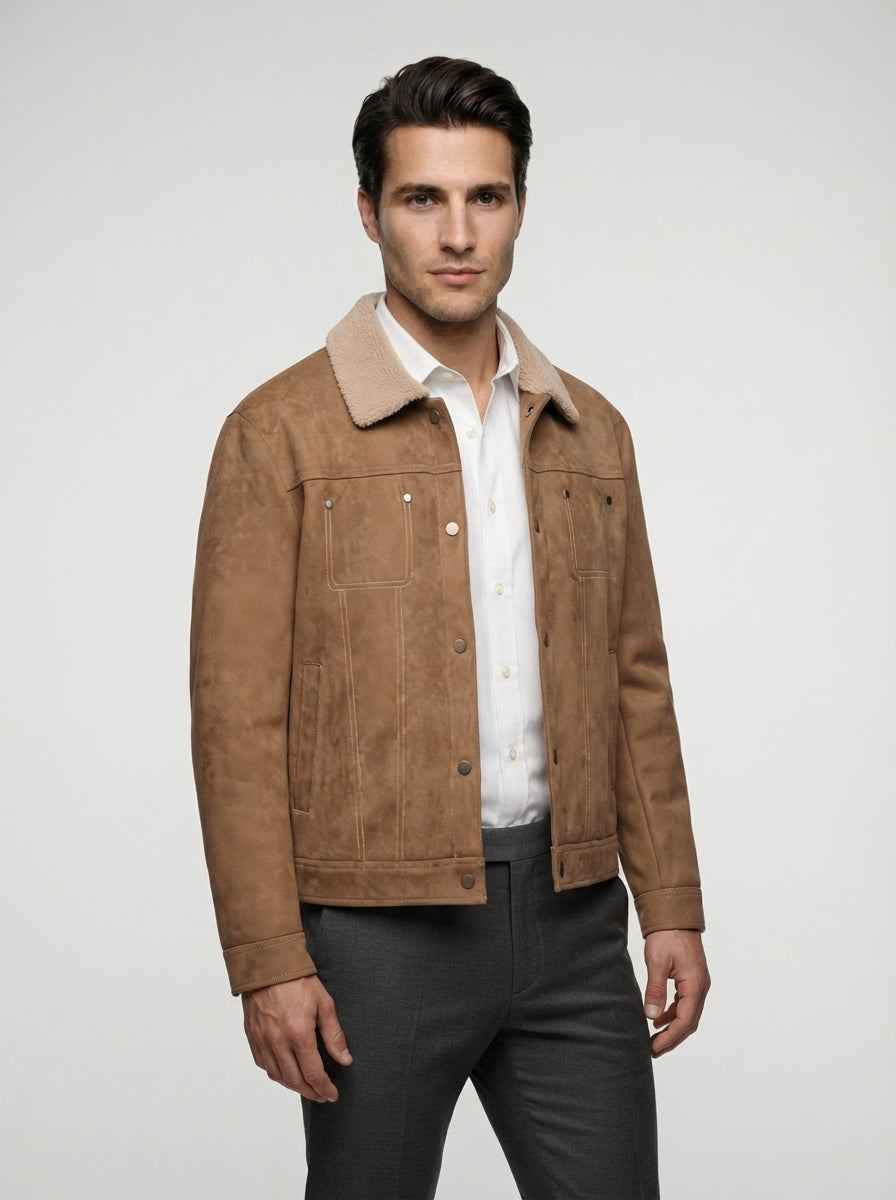 The Treviso Trucker — Tan