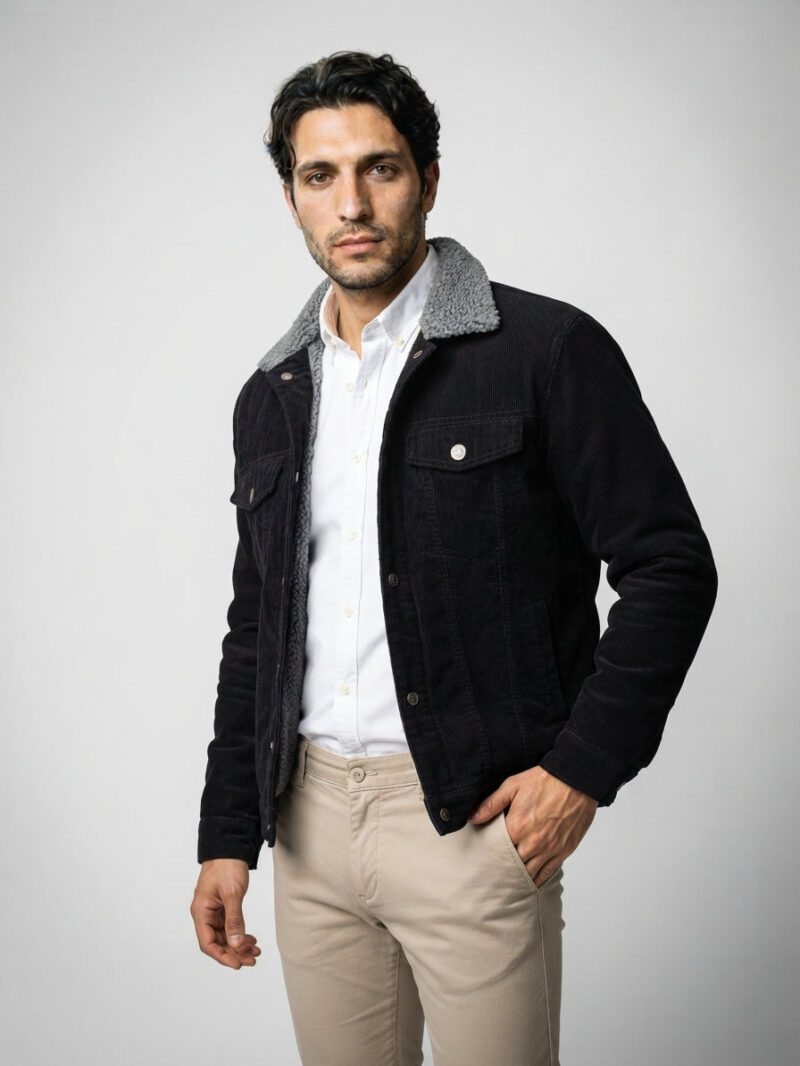 The Vicenza Trucker — Black